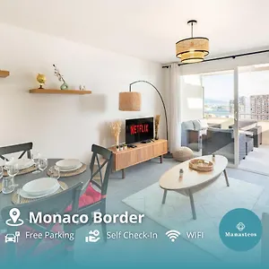 5mn Monaco - Terrasse Vue - Parking - Be Appartement