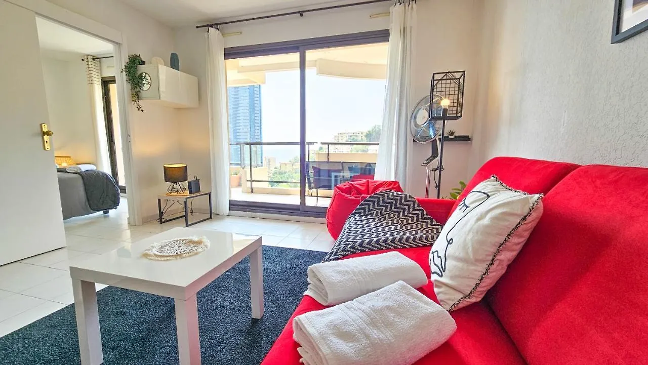 דירה בוסוליי Vue Mer & Tour Odeon - Piscine - Parking - Av